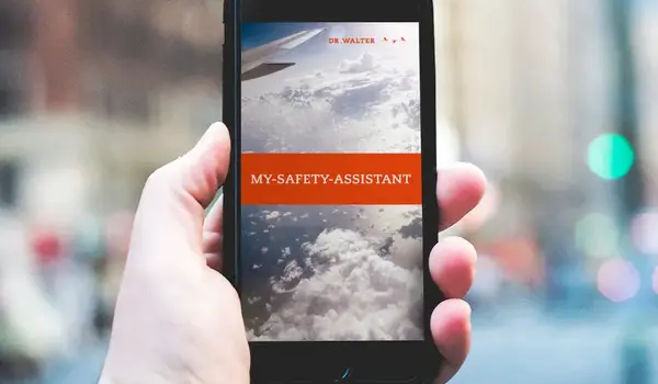 Screenshot der App MY-SAFETY-ASSISTANT