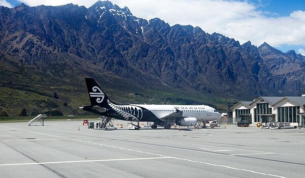 Flugzeug in Neuseeland