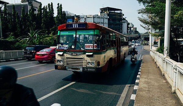 Thailand - Bus in Bangkok