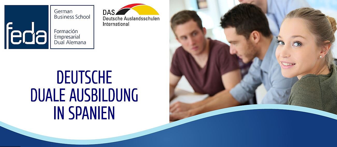 Flyer Deutsche Duale Ausbildung in Spanien
