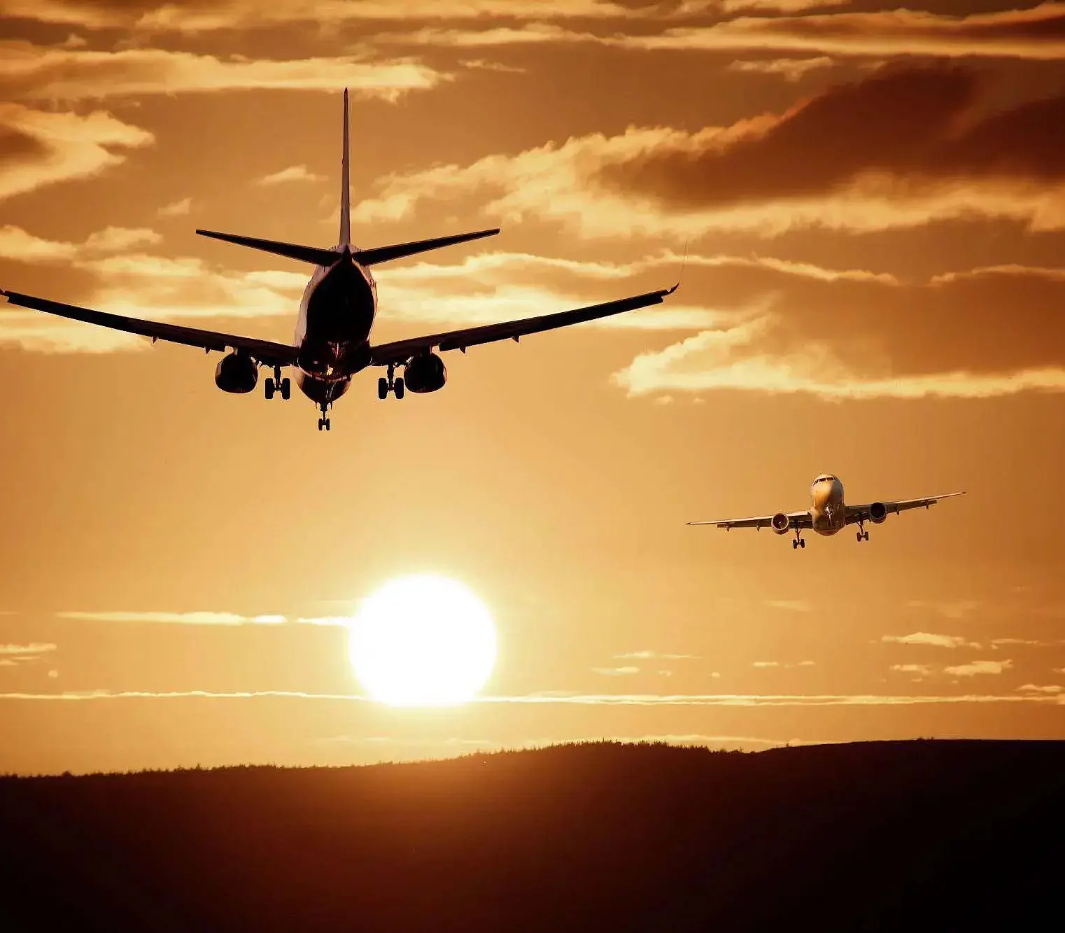 Foto von einem Flugzeug 