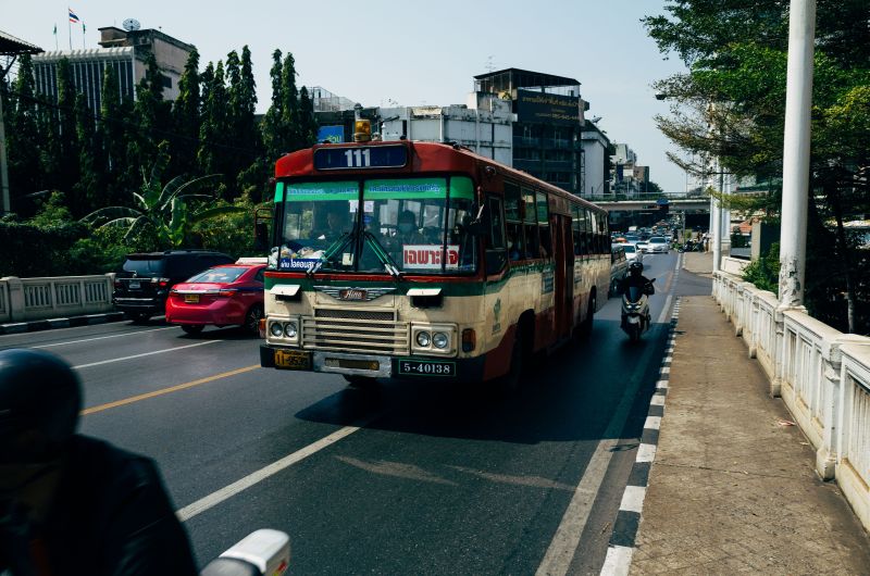 Thailand - Bus in Bangkok