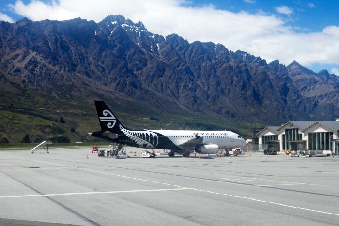 Flugzeug in Neuseeland