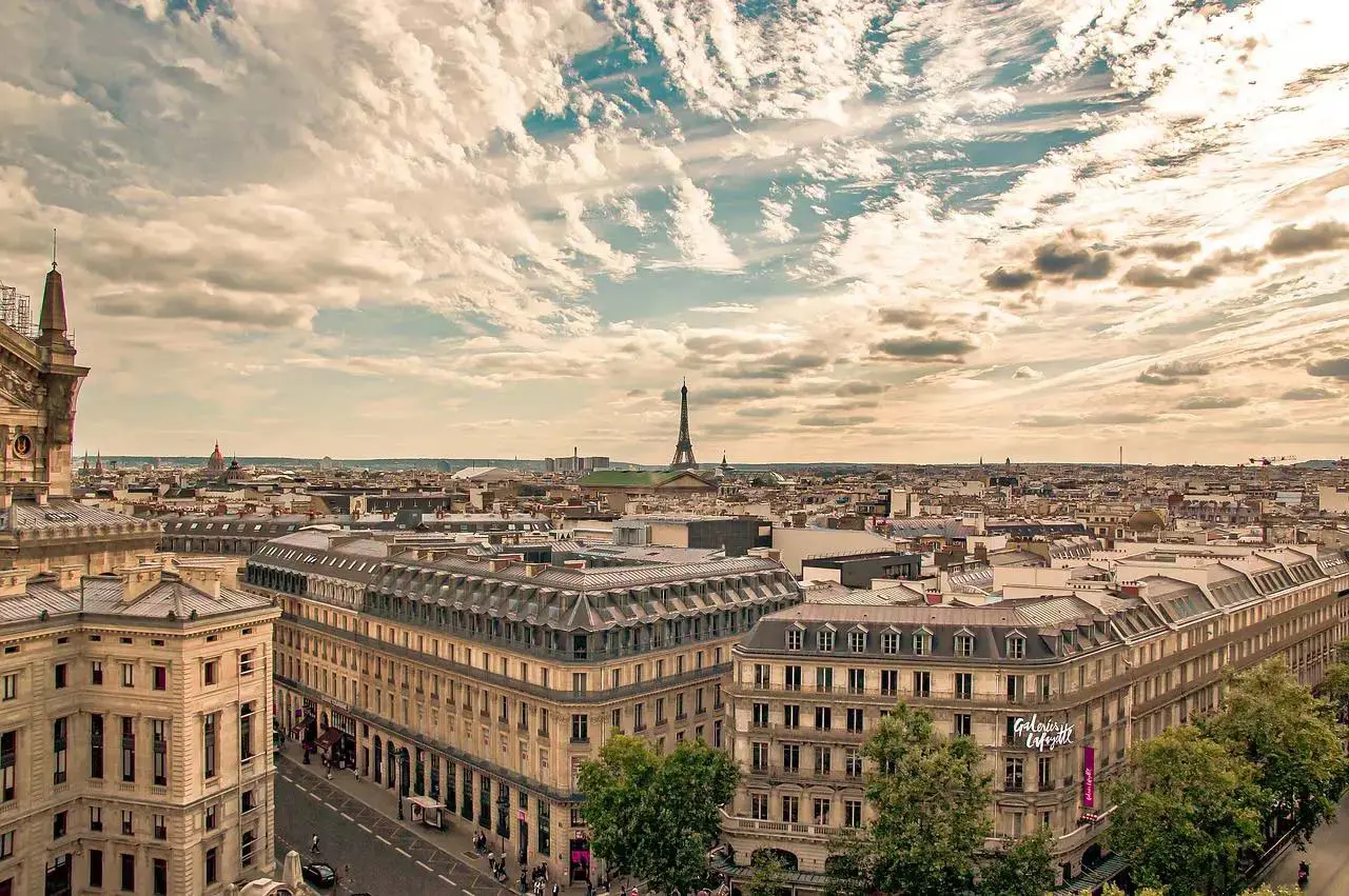 Blick auf Paris