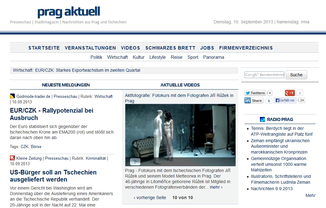 Prag aktuell